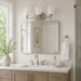 Vaxcel - W0578 - Three Light Vanity - Laurelhurst - Satin Nickel
