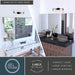 Vaxcel - W0579 - Four Light Vanity - Laurelhurst - Matte Black