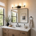 Vaxcel - W0579 - Four Light Vanity - Laurelhurst - Matte Black