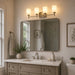 Vaxcel - W0580 - Four Light Vanity - Laurelhurst - Satin Nickel