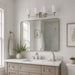 Vaxcel - W0580 - Four Light Vanity - Laurelhurst - Satin Nickel