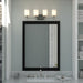 Vaxcel - W0580 - Four Light Vanity - Laurelhurst - Satin Nickel