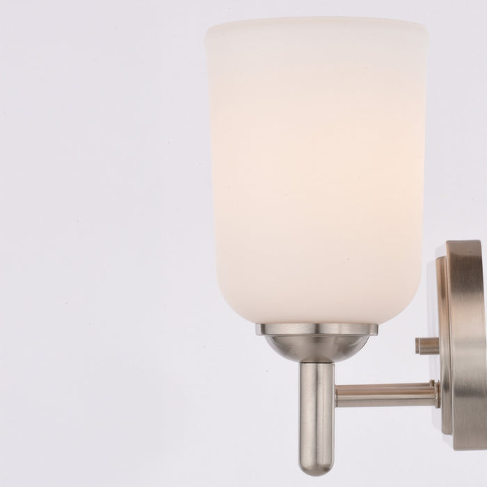 Vaxcel - W0580 - Four Light Vanity - Laurelhurst - Satin Nickel