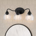 Vaxcel - W0582 - Three Light Vanity - Shirley - Matte Black