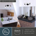 Vaxcel - W0582 - Three Light Vanity - Shirley - Matte Black