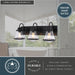 Vaxcel - W0583 - Three Light Vanity - Covington - Matte Black