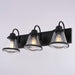 Vaxcel - W0583 - Three Light Vanity - Covington - Matte Black
