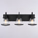 Vaxcel - W0583 - Three Light Vanity - Covington - Matte Black