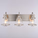 Vaxcel - W0584 - Three Light Vanity - Covington - Satin Nickel