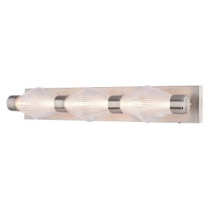 Vaxcel - W0587 - LED Vanity - Fairmont - Satin Nickel