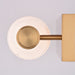 Vaxcel - W0588 - LED Vanity - Fairmont - Muted Brass