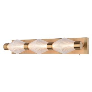 Vaxcel - W0588 - LED Vanity - Fairmont - Muted Brass