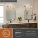 Vaxcel - W0588 - LED Vanity - Fairmont - Muted Brass