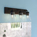Vaxcel - W0589 - Three Light Vanity - Lowell - Matte Black
