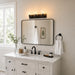 Vaxcel - W0589 - Three Light Vanity - Lowell - Matte Black
