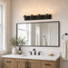 Vaxcel - W0590 - Four Light Vanity - Lowell - Matte Black