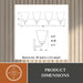 Vaxcel - W0590 - Four Light Vanity - Lowell - Matte Black