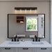 Vaxcel - W0591 - Five Light Vanity - Lowell - Matte Black