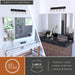 Vaxcel - W0591 - Five Light Vanity - Lowell - Matte Black