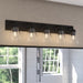 Vaxcel - W0591 - Five Light Vanity - Lowell - Matte Black