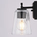 Vaxcel - W0592 - Three Light Vanity - Sedona - Matte Black