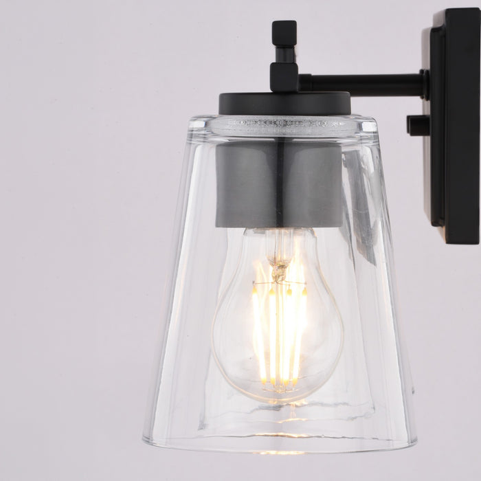 Vaxcel - W0593 - Four Light Vanity - Sedona - Matte Black