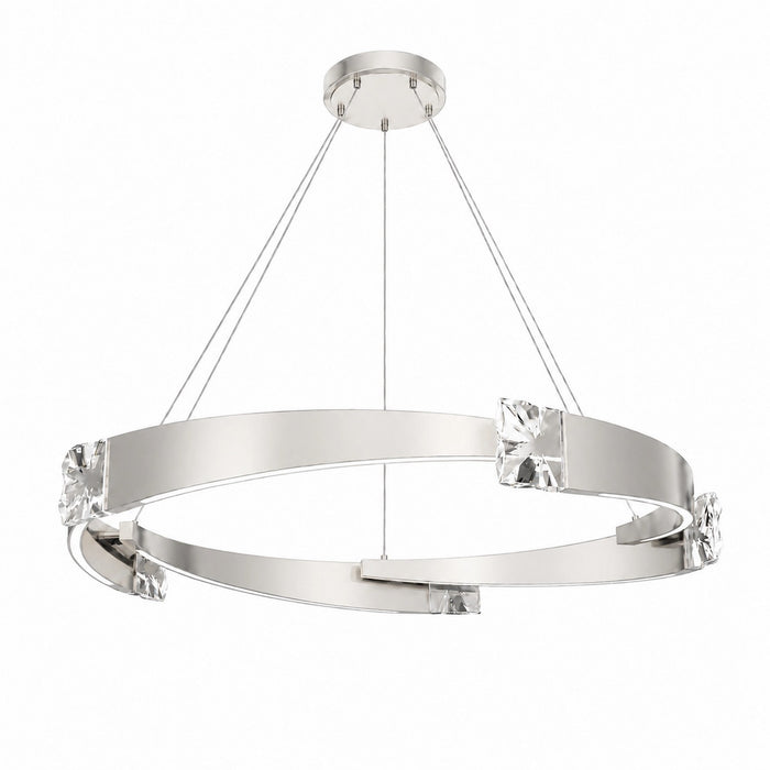 Zeev Lighting - CD11626-LED-5-48-PN - LED Chandelier - Arcus - Polished Nickel