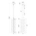 Zeev Lighting - EP11526-LED-MBK - LED Pendant - Lucus - Matte Black