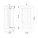 Zeev Lighting - EBP11527-LED-MBK - LED Bollard Post Mount - Lucus - Matte Black