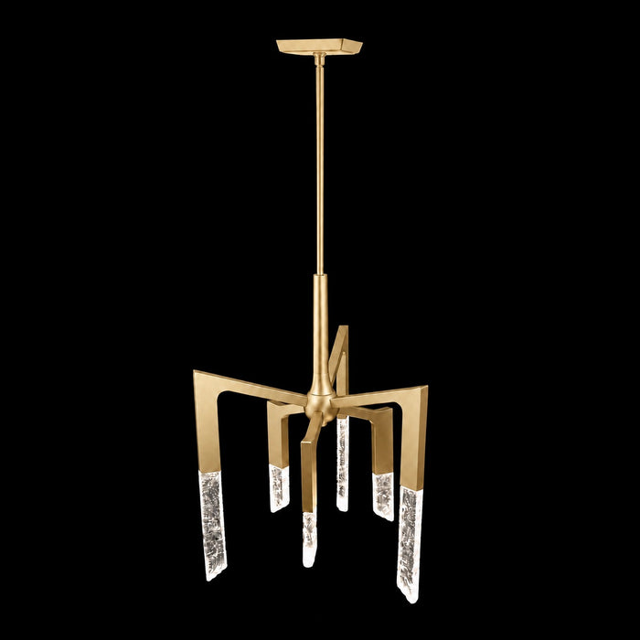 Zeev Lighting - CD12001-LED-5-24-AGB - LED Chandelier - Valenza - Aged Brass
