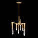 Zeev Lighting - CD12001-LED-5-24-AGB - LED Chandelier - Valenza - Aged Brass