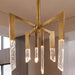 Zeev Lighting - CD12001-LED-5-24-AGB - LED Chandelier - Valenza - Aged Brass