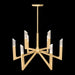 Zeev Lighting - CD12004-LED-9-36-AGB - LED Chandelier - Valenza - Aged Brass
