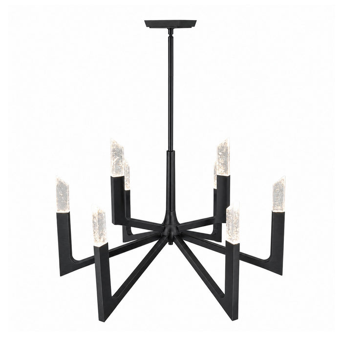 Zeev Lighting - CD12006-LED-9-36-SBB - LED Chandelier - Valenza - Satin Brushed Black