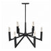 Zeev Lighting - CD12006-LED-9-36-SBB - LED Chandelier - Valenza - Satin Brushed Black