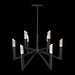 Zeev Lighting - CD12006-LED-9-36-SBB - LED Chandelier - Valenza - Satin Brushed Black