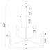 Zeev Lighting - CD12006-LED-9-36-SBB - LED Chandelier - Valenza - Satin Brushed Black
