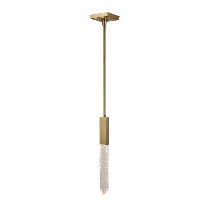 Zeev Lighting - MP12010-LED-AGB - LED Mini-Pendant - Valenza - Aged Brass