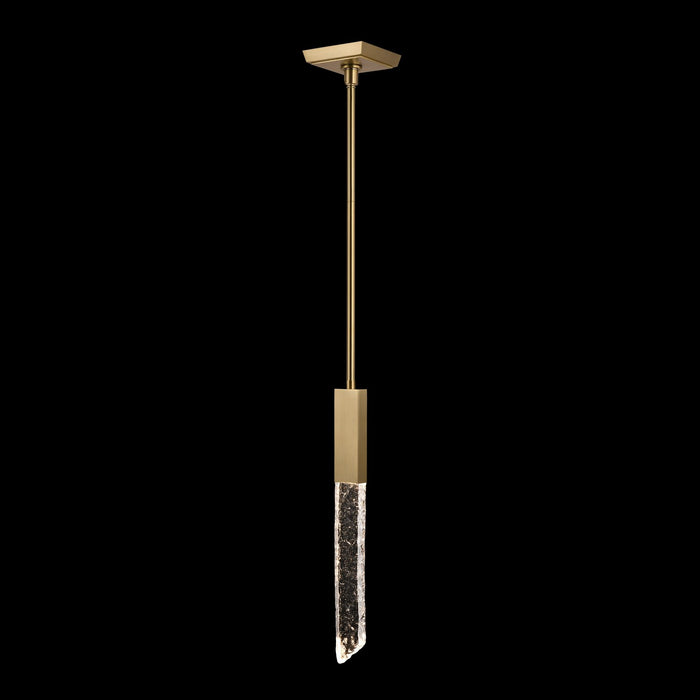 Zeev Lighting - MP12010-LED-AGB - LED Mini-Pendant - Valenza - Aged Brass