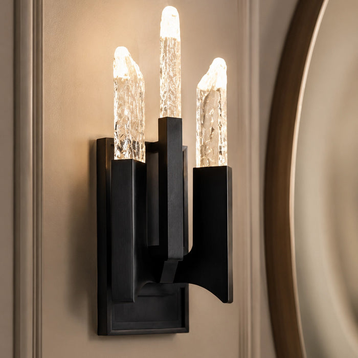 Zeev Lighting - WS12027-LED-3-SBB - LED Wall Sconce - Valenza - Satin Brushed Black