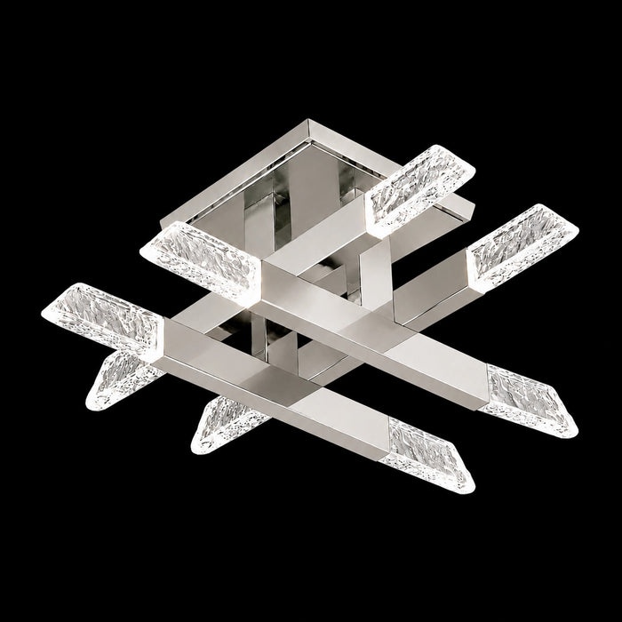 Zeev Lighting - SF12026-LED-8-PN - LED Semi-Flush Mount - Valenza - Polished Nickel