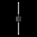 Zeev Lighting - WS12018-LED-2-SBB - LED Wall Sconce - Valenza - Satin Brushed Black