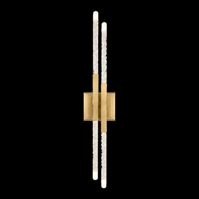 Zeev Lighting - WS12019-LED-2-LHF-AGB - LED Wall Sconce - Valenza - Aged Brass