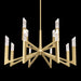 Zeev Lighting - CD12007-LED-12-42-AGB - LED Chandelier - Valenza - Aged Brass