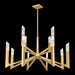 Zeev Lighting - CD12007-LED-12-42-AGB - LED Chandelier - Valenza - Aged Brass