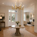 Zeev Lighting - CD12007-LED-12-42-AGB - LED Chandelier - Valenza - Aged Brass