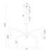 Zeev Lighting - CD12007-LED-12-42-AGB - LED Chandelier - Valenza - Aged Brass