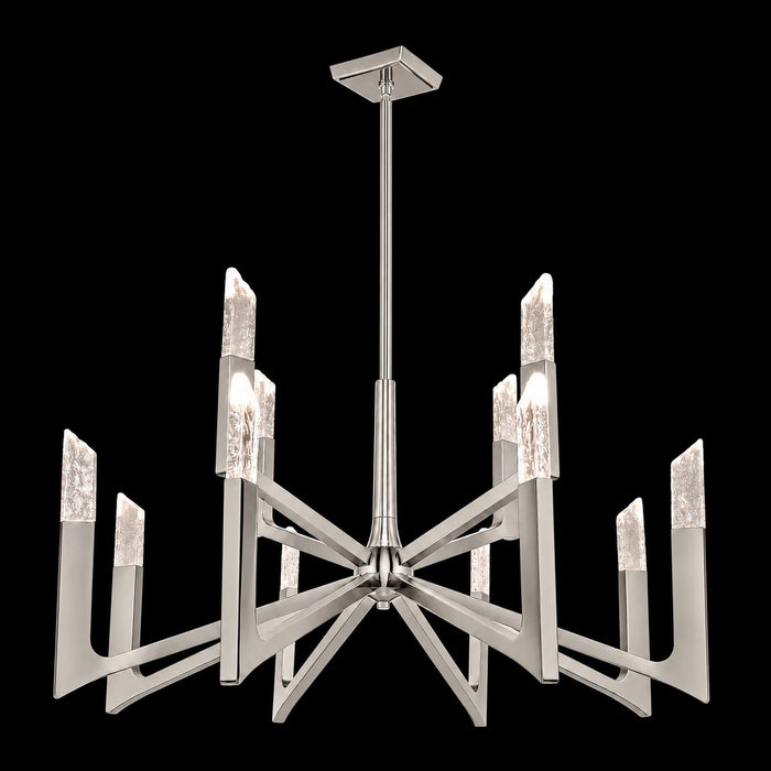 Zeev Lighting - CD12008-LED-12-42-PN - LED Chandelier - Valenza - Polished Nickel