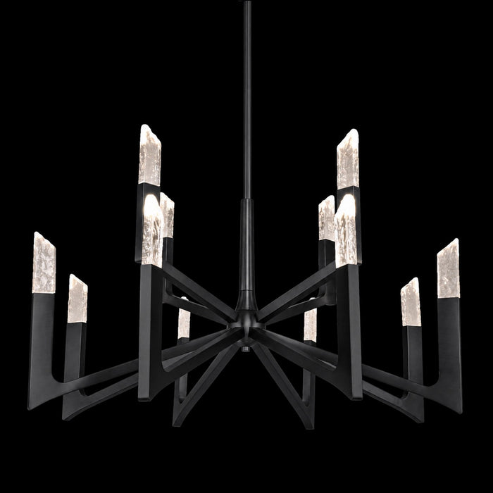 Zeev Lighting - CD12009-LED-12-42-SBB - LED Chandelier - Valenza - Satin Brushed Black