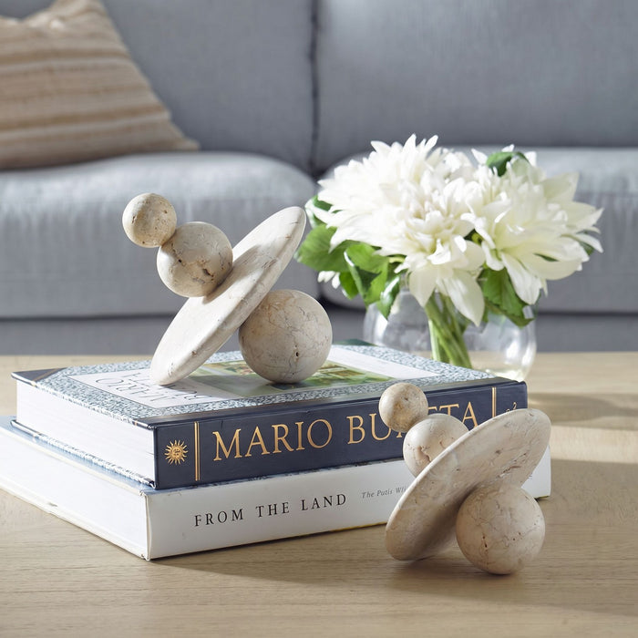 Uttermost - 17150 - Sculptures, Set/2 - Quarried Stone - Natural Stone